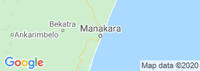 Manakara map